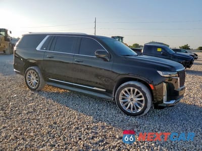 Czwarte zdjęcie samochodu z boku: 2022 CADILLAC ESCALADE ESV PREMIUM LUXURY VIN:1GYS3KKL0NR190432 - miniatura