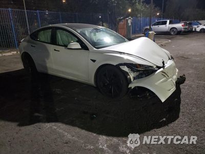 Czwarte zdjęcie samochodu z boku: 2024 TESLA MODEL 3 VIN:5YJ3E1ET0RF856212 - miniatura