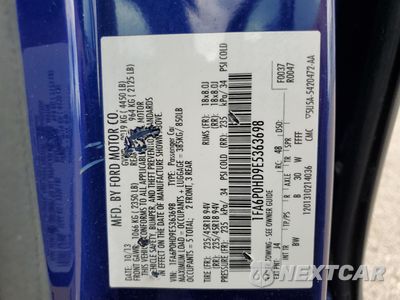 Zdjęcie 12 z 12 samochodu: 2014 FORD FUSION SE VIN:1FA6P0HD9E5363698 - miniatura