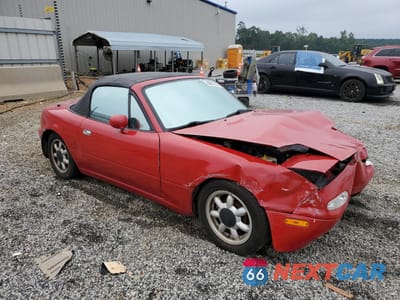 Czwarte zdjęcie samochodu z boku: 1992 MAZDA MX-5 MIATA VIN:JM1NA3516N1326148 - miniatura