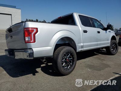 Trzecie zdjęcie samochodu z tyłu: 2017 FORD F150 SUPERCREW VIN:1FTEW1CG3HKC46690 - miniatura