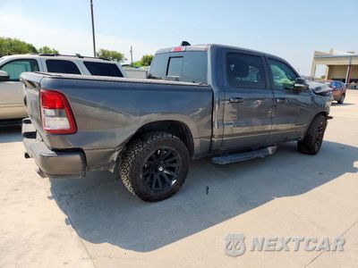Trzecie zdjęcie samochodu z tyłu: 2022 RAM 1500 BIG HORN/LONE STAR VIN:1C6RREFT3NN197369 - miniatura