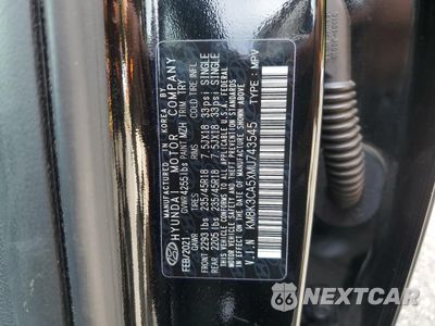 Zdjęcie 12 z 15 samochodu: 2021 HYUNDAI KONA LIMITED VIN:KM8K3CA5XMU743545 - miniatura