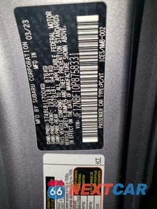Zdjęcie 12 z 12 samochodu: 2023 TOYOTA GR 86 PREMIUM VIN:JF1ZNBF10P8758331 - miniatura