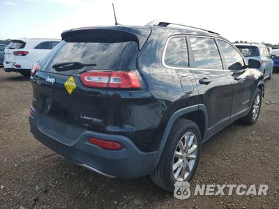 Trzecie zdjęcie samochodu z tyłu: 2017 JEEP CHEROKEE LIMITED VIN:1C4PJMDB9HW664966 - miniatura