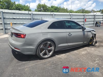 Trzecie zdjęcie samochodu z tyłu: 2019 AUDI S5 PRESTIGE VIN:WAUR4AF54KA012618 - miniatura