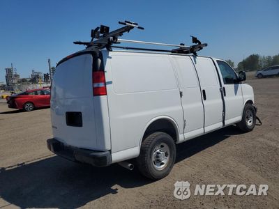 Trzecie zdjęcie samochodu z tyłu: 2019 CHEVROLET EXPRESS G3500 VIN:1GCZGGFGXK1351432 - miniatura