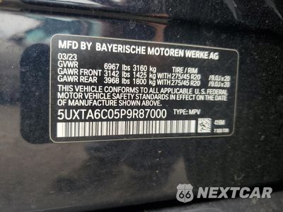 Zdjęcie 13 z 14 samochodu: 2023 BMW X5 XDRIVE45E VIN:5UXTA6C05P9R87000 - miniatura