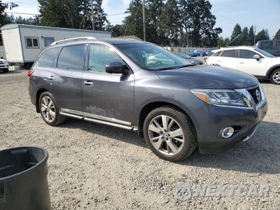 Czwarte zdjęcie samochodu z boku: 2014 NISSAN PATHFINDER S VIN:5N1AR2MM1EC601938 - miniatura
