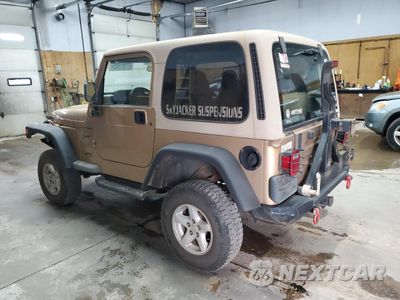 Drugie zdjęcie samochodu z przodu: 1999 JEEP WRANGLER / TJ SPORT VIN:1J4FY19S1XP492501 - miniatura