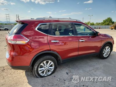 Trzecie zdjęcie samochodu z tyłu: 2014 NISSAN ROGUE S VIN:5N1AT2MVXEC848336 - miniatura