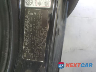 Zdjęcie 13 z 15 samochodu: 2009 KIA SPECTRA EX VIN:KNAFE222295652685 - miniatura