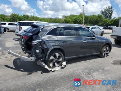 Trzecie zdjęcie samochodu z tyłu: 2024 MERCEDES-BENZ GLC 300 4MATIC VIN:W1NKM4HB7RU042335 - miniatura