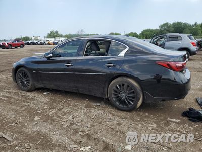 Drugie zdjęcie samochodu z przodu: 2018 INFINITI Q50 LUXE VIN:JN1EV7AR1JM438262 - miniatura