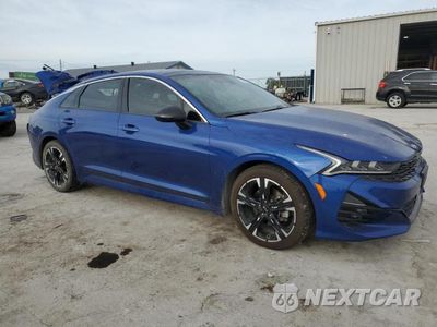 Czwarte zdjęcie samochodu z boku: 2021 KIA K5 GT LINE VIN:5XXG64J25MG046190 - miniatura