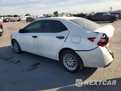 Drugie zdjęcie samochodu z przodu: 2017 TOYOTA COROLLA LE ECO VIN:5YFBPRHE5HP609501 - miniatura
