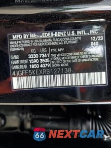 Zdjęcie 13 z 13 samochodu: 2024 MERCEDES-BENZ GLS 450 4MATIC VIN:4JGFF5KEXRB127138 - miniatura