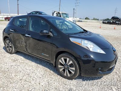Czwarte zdjęcie samochodu z boku: 2017 NISSAN LEAF S VIN:1N4BZ0CP4HC308036 - miniatura