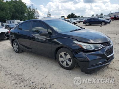 Czwarte zdjęcie samochodu z boku: 2017 CHEVROLET CRUZE LS VIN:1G1BC5SM0H7267762 - miniatura