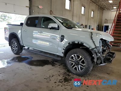 Czwarte zdjęcie samochodu z boku: 2024 FORD RANGER LARIAT VIN:1FTER4KH7RLE75243 - miniatura