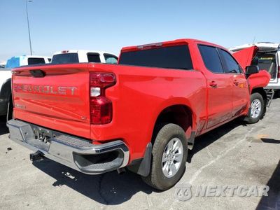 Trzecie zdjęcie samochodu z tyłu: 2021 CHEVROLET SILVERADO C1500 LT VIN:3GCPWCED5MG290473 - miniatura