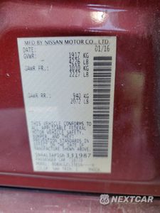 Zdjęcie 12 z 12 samochodu: 2016 NISSAN ALTIMA 2.5 VIN:1N4AL3AP1GN331987 - miniatura