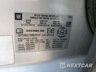 Zdjęcie 13 z 13 samochodu: 2016 CADILLAC ESCALADE LUXURY VIN:1GYS4BKJ7GR375771 - miniatura