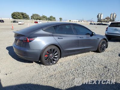 Trzecie zdjęcie samochodu z tyłu: 2023 TESLA MODEL 3 VIN:5YJ3E1EC3PF578273 - miniatura