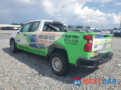 Drugie zdjęcie samochodu z przodu: 2020 CHEVROLET SILVERADO K1500 VIN:1GCRYAEH5LZ179205 - miniatura