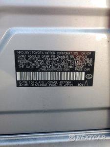 Zdjęcie 12 z 12 samochodu: 2009 LEXUS ES 350 VIN:JTHBJ46G992321584 - miniatura