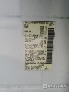 Zdjęcie 13 z 14 samochodu: 2017 NISSAN MURANO S VIN:5N1AZ2MG6HN196016 - miniatura