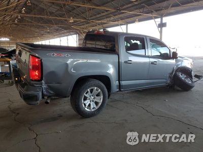 Trzecie zdjęcie samochodu z tyłu: 2022 CHEVROLET COLORADO LT VIN:1GCGTCEN3N1299139 - miniatura