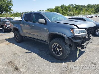 Czwarte zdjęcie samochodu z boku: 2018 CHEVROLET COLORADO ZR2 VIN:1GCGTEEN6J1195427 - miniatura