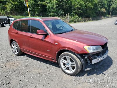 Czwarte zdjęcie samochodu z boku: 2014 BMW X3 XDRIVE28I VIN:5UXWX9C54E0D18441 - miniatura