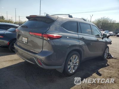 Trzecie zdjęcie samochodu z tyłu: 2020 TOYOTA HIGHLANDER LIMITED VIN:5TDDZRBHXLS047522 - miniatura