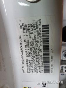 Zdjęcie 12 z 14 samochodu: 2018 HONDA ACCORD HYBRID EX VIN:1HGCV3F44JA011977 - miniatura