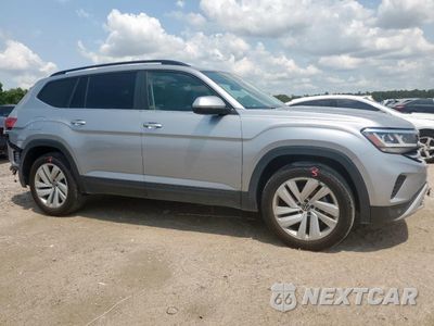 Czwarte zdjęcie samochodu z boku: 2021 VOLKSWAGEN ATLAS SE VIN:1V2WR2CA2MC596764 - miniatura