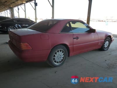 Trzecie zdjęcie samochodu z tyłu: 1997 MERCEDES-BENZ SL 500 VIN:WDBFA67F4VF149325 - miniatura