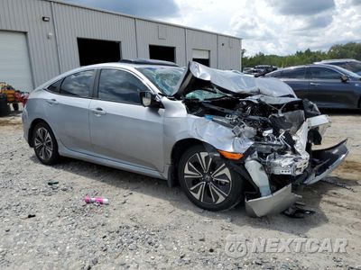 Czwarte zdjęcie samochodu z boku: 2018 HONDA CIVIC EX VIN:19XFC1F36JE002644 - miniatura