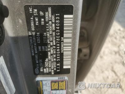 Zdjęcie 13 z 13 samochodu: 2014 KIA OPTIMA EX VIN:5XXGN4A78EG340831 - miniatura