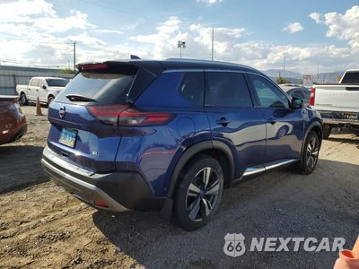 Trzecie zdjęcie samochodu z tyłu: 2023 NISSAN ROGUE SL VIN:JN8BT3CA9PW407140 - miniatura