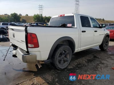 Trzecie zdjęcie samochodu z tyłu: 2012 DODGE RAM 1500 ST VIN:1C6RD7KT1CS168967 - miniatura