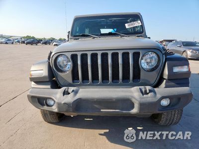 Piąte zdjęcie samochodu w środku: 2021 JEEP WRANGLER UNLIMITED SPORT VIN:1C4HJXDG2MW700489 - miniatura