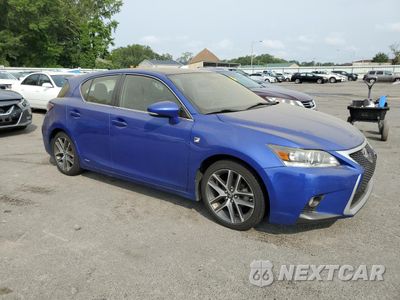 Czwarte zdjęcie samochodu z boku: 2014 LEXUS CT 200 VIN:JTHKD5BH8E2175992 - miniatura