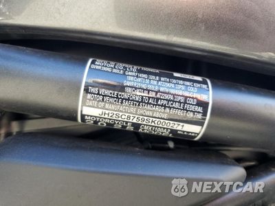 Zdjęcie 9 z 10 samochodu: 2025 HONDA CMX1100 A2 VIN:JH2SC8759SK000271 - miniatura