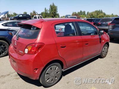 Trzecie zdjęcie samochodu z tyłu: 2015 MITSUBISHI MIRAGE DE VIN:ML32A3HJXFH002694 - miniatura