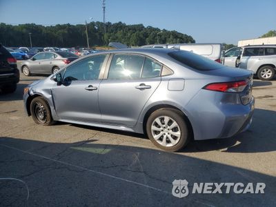 Drugie zdjęcie samochodu z przodu: 2022 TOYOTA COROLLA LE VIN:5YFEPMAE7NP371110 - miniatura
