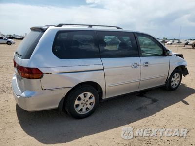 Trzecie zdjęcie samochodu z tyłu: 2002 HONDA ODYSSEY EXL VIN:5FNRL18062B053900 - miniatura