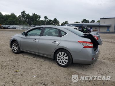 Drugie zdjęcie samochodu z przodu: 2014 NISSAN SENTRA S VIN:3N1AB7AP4EY227954 - miniatura