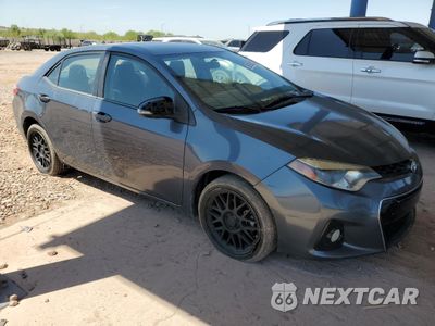 Czwarte zdjęcie samochodu z boku: 2014 TOYOTA COROLLA L VIN:5YFBURHE7EP133210 - miniatura